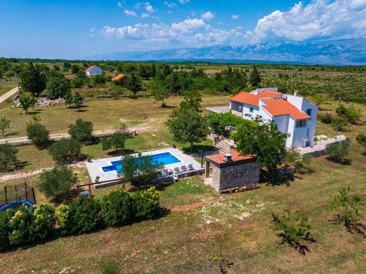 Villa Mandorla With Private Pool Zadar Exterior foto