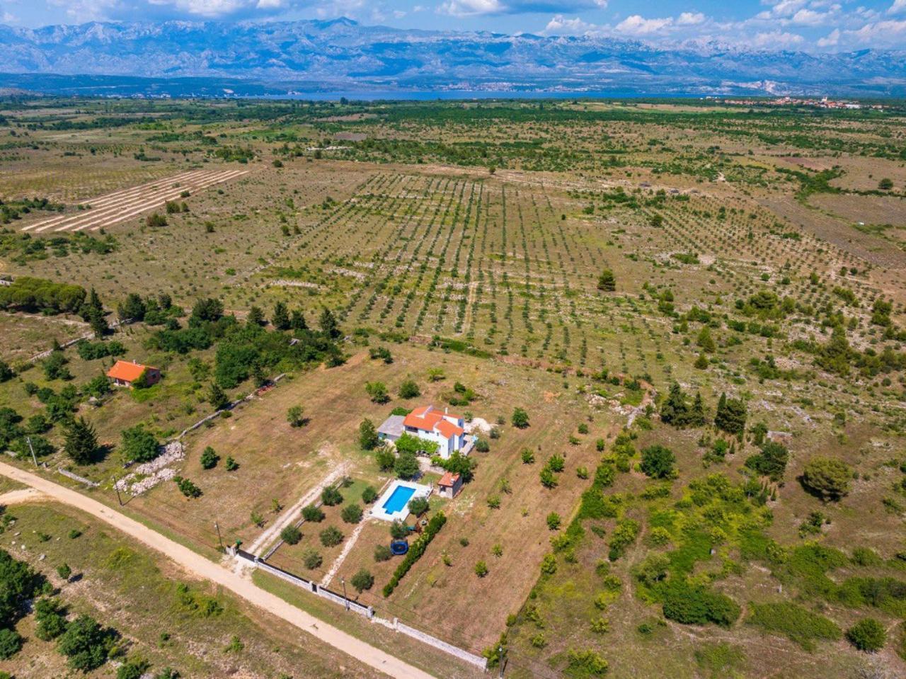 Villa Mandorla With Private Pool Zadar Exterior foto