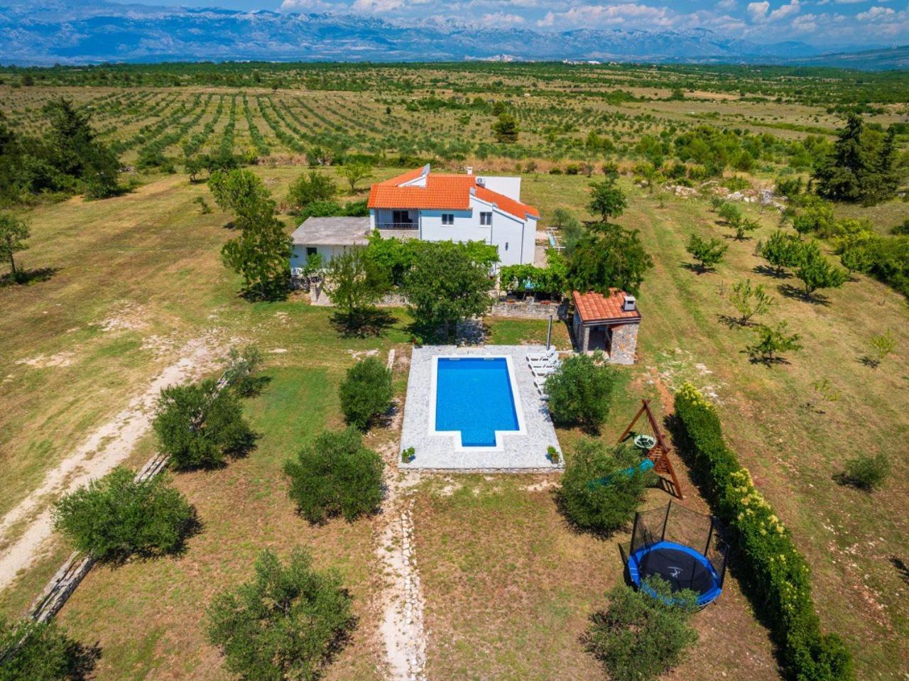 Villa Mandorla With Private Pool Zadar Exterior foto