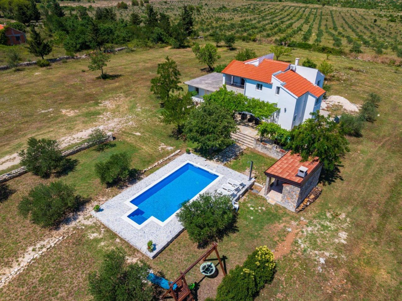 Villa Mandorla With Private Pool Zadar Exterior foto