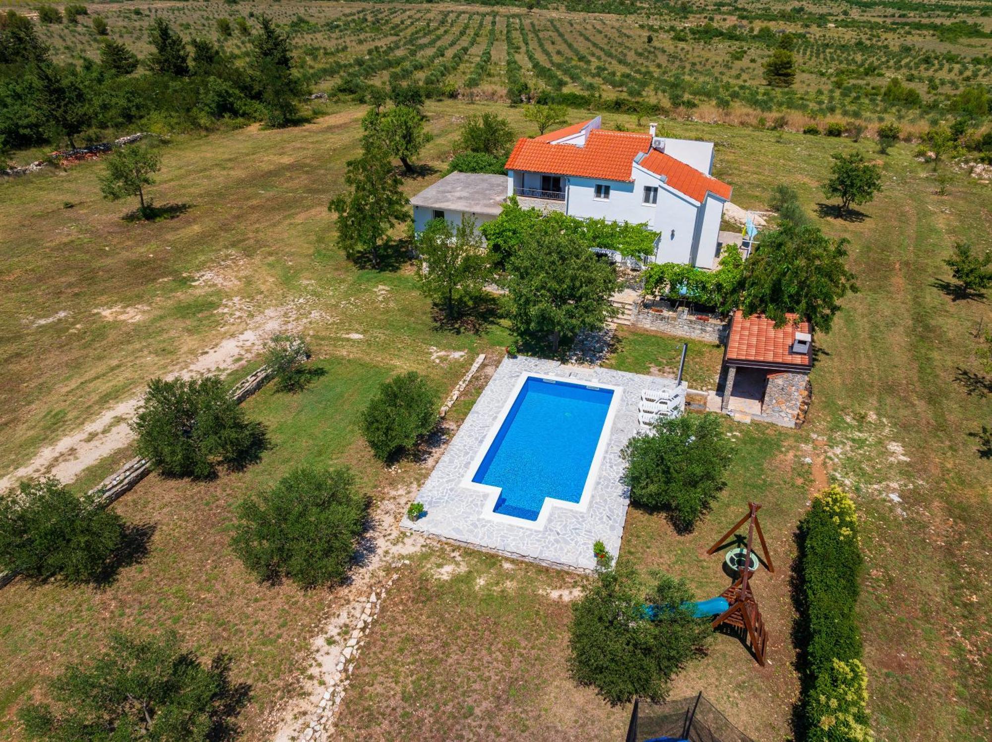 Villa Mandorla With Private Pool Zadar Exterior foto